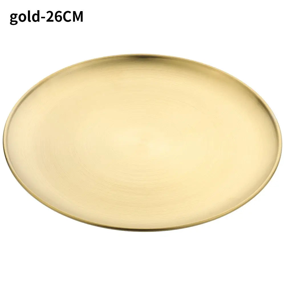 High Quality Stainless Steel Bone Spitting Dish Gold Silver