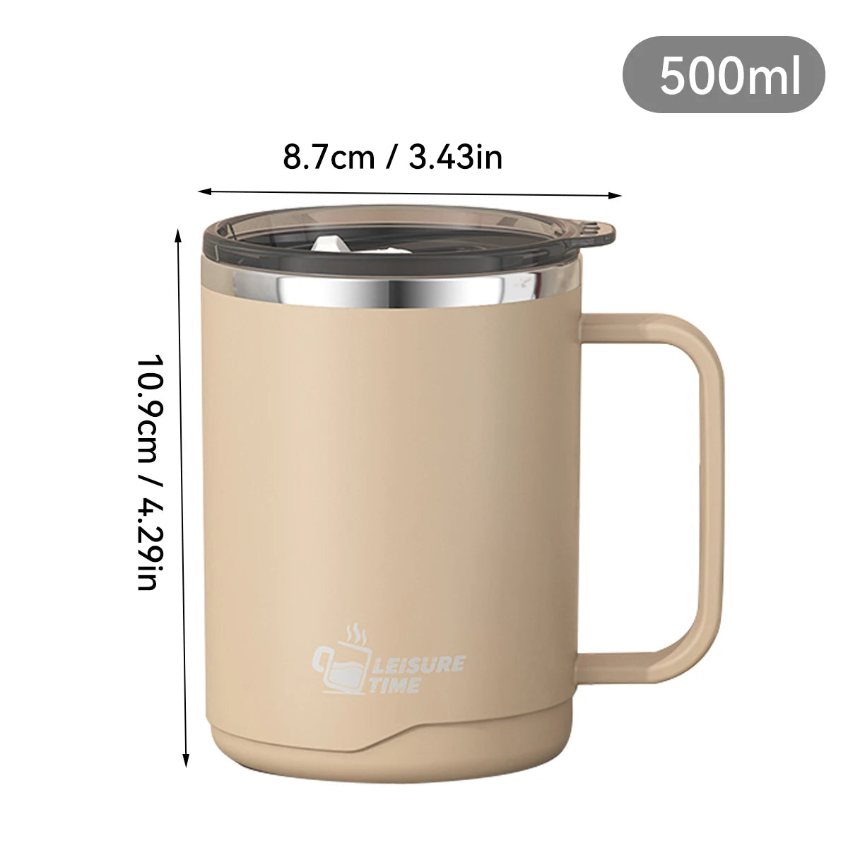 Double Wall Insulated Coffee Mug 304 Stainless Steel Milk Coffee Cup