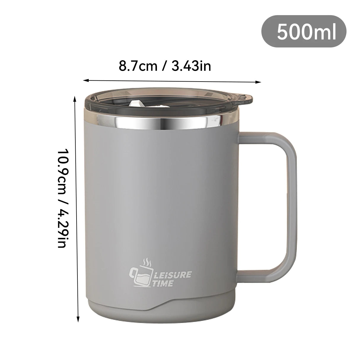 Double Wall Insulated Coffee Mug 304 Stainless Steel Milk Coffee Cup