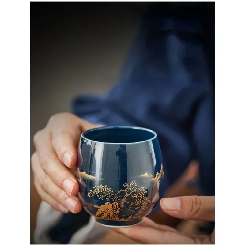Japanese-style Simple Master Mug Ceramic Tea Bowl Cup