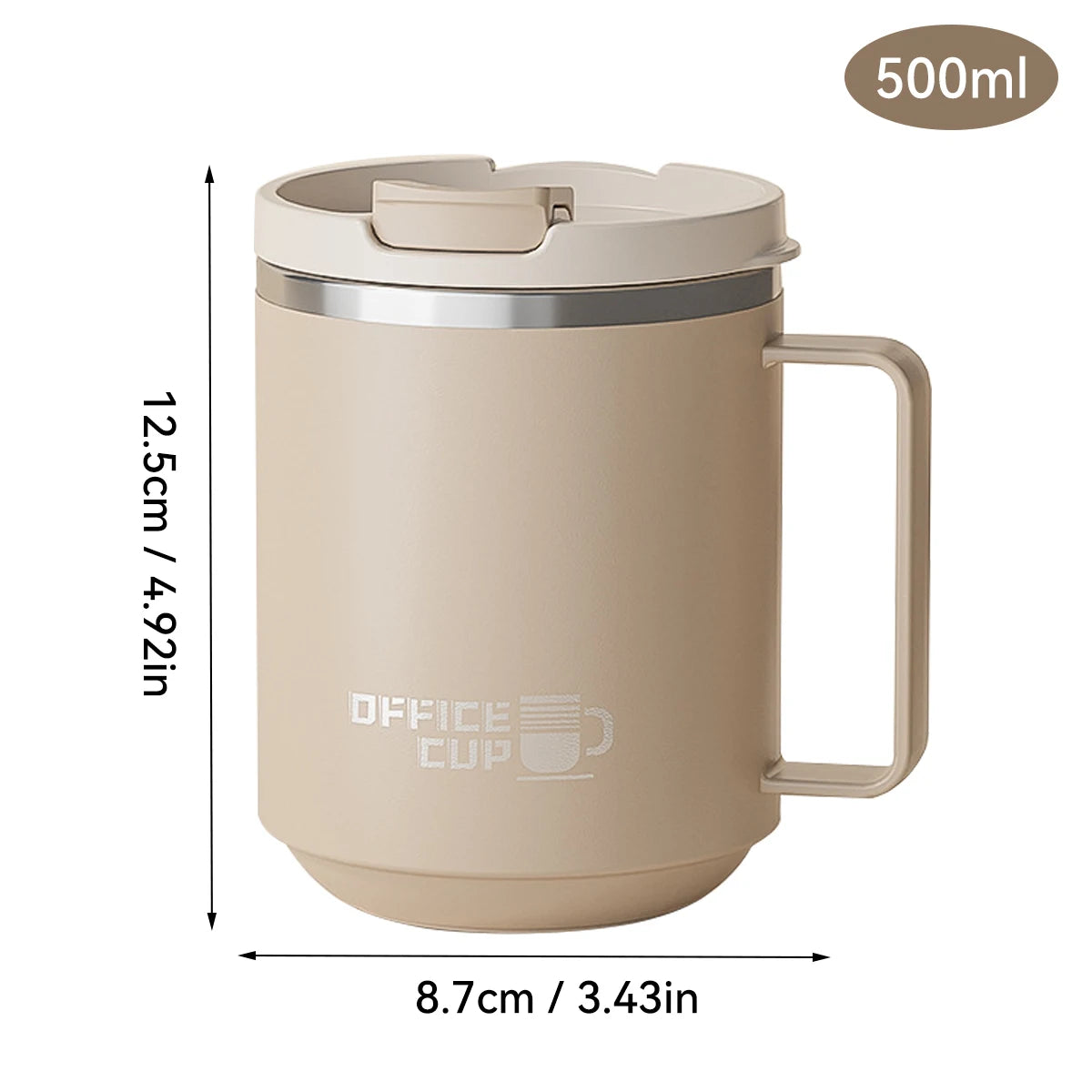 Double Wall Insulated Coffee Mug 304 Stainless Steel Milk Coffee Cup