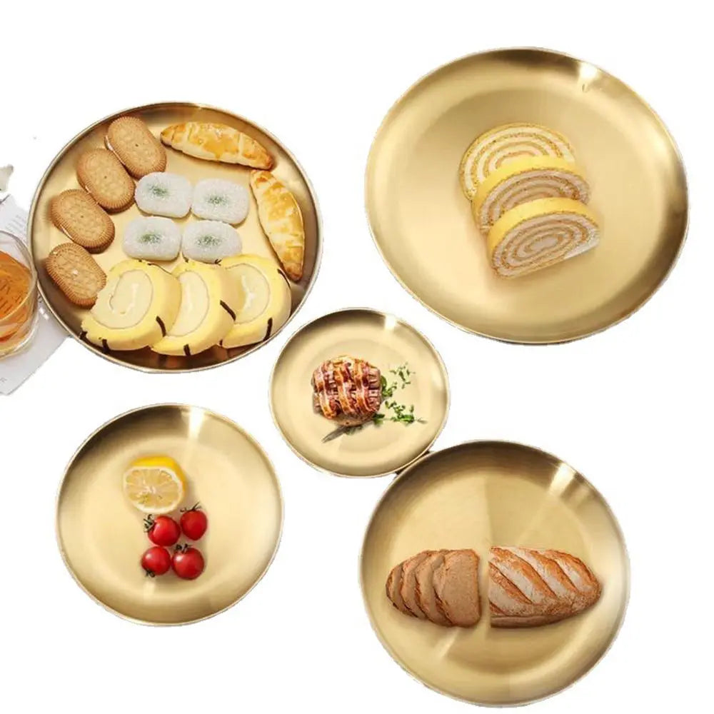 High Quality Stainless Steel Bone Spitting Dish Gold Silver