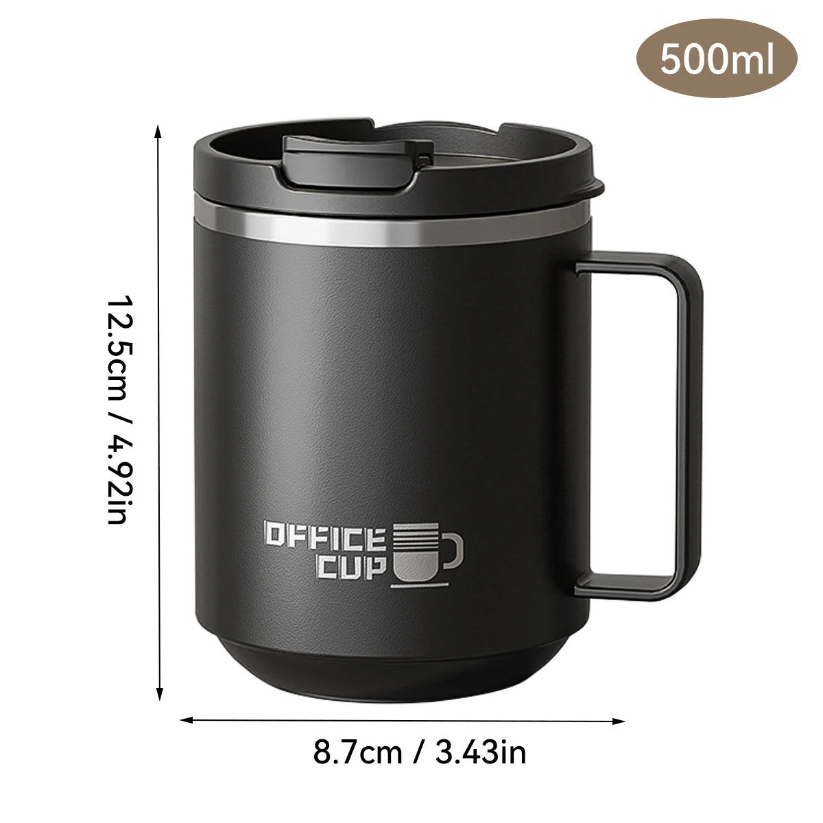 Double Wall Insulated Coffee Mug 304 Stainless Steel Milk Coffee Cup