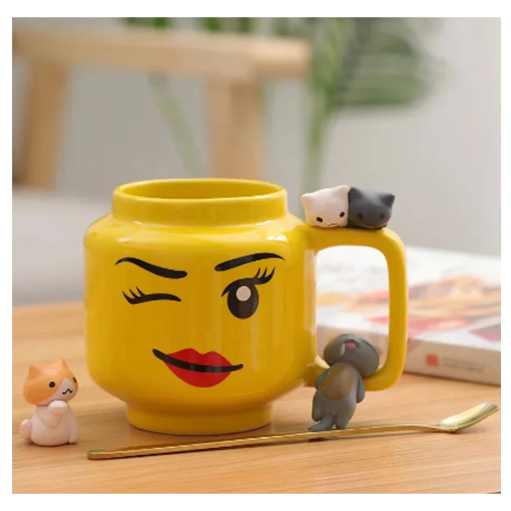 Cartoon Ceramic Mug Cup 250ML