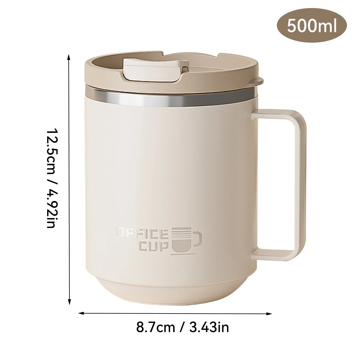 Double Wall Insulated Coffee Mug 304 Stainless Steel Milk Coffee Cup
