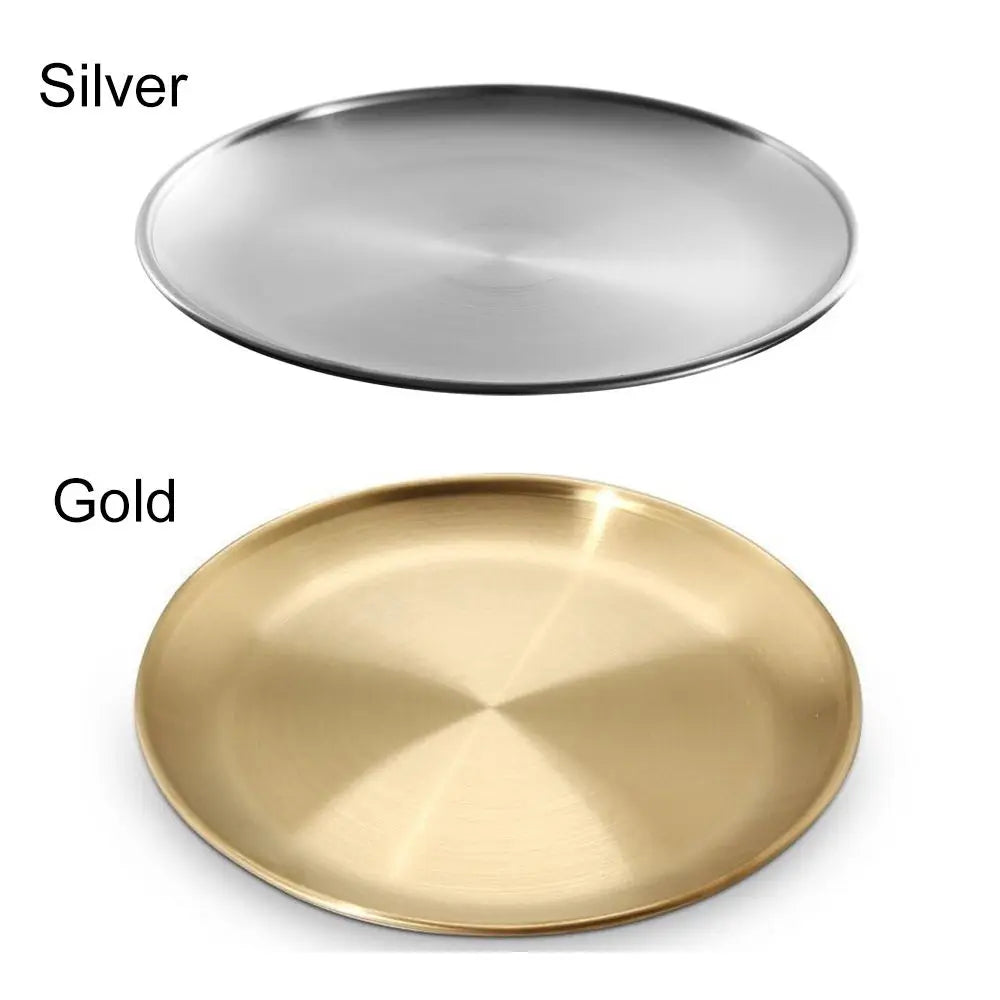 High Quality Stainless Steel Bone Spitting Dish Gold Silver
