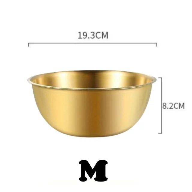 1-3 Stainless Steel Bowl Set with Scale for Cooking