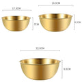 1-3 Stainless Steel Bowl Set with Scale for Cooking