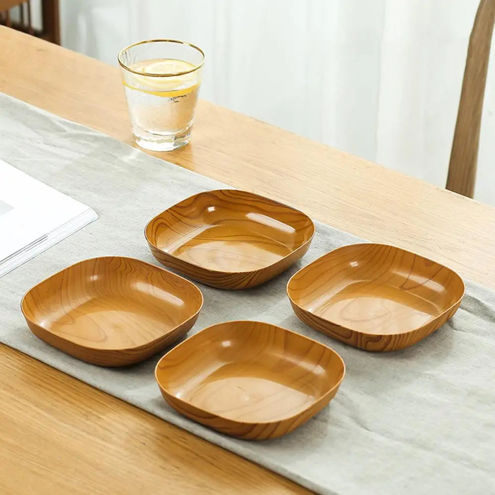 10PCS Japanese-style Plastic Dish Multifunctional