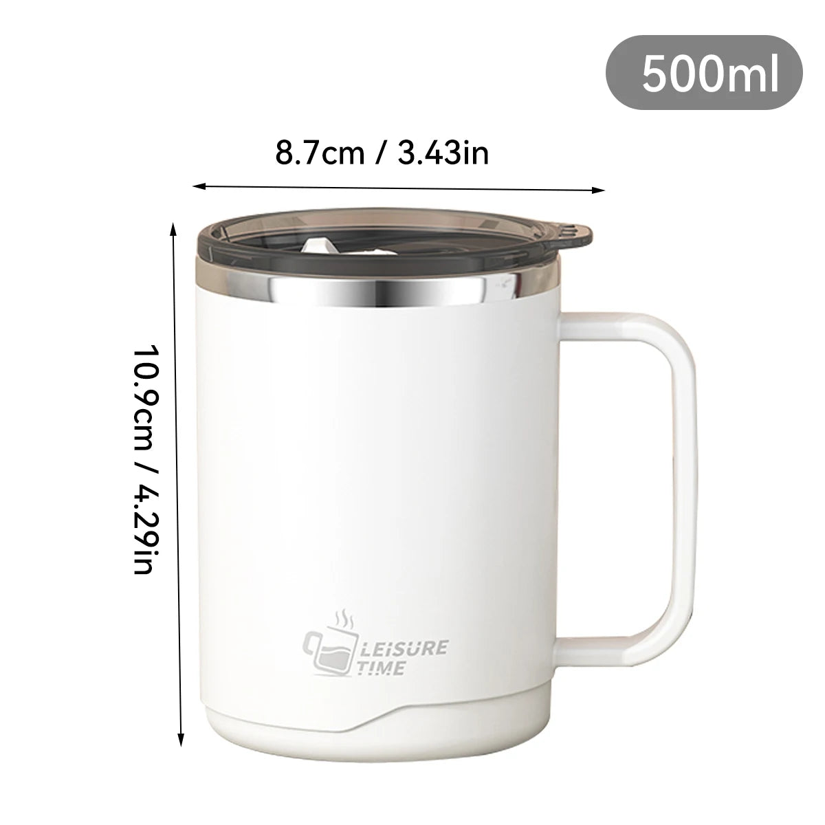 Double Wall Insulated Coffee Mug 304 Stainless Steel Milk Coffee Cup